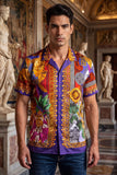 Romano Rhinestone Short Sleeve Shirt