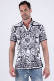 Vineyard Rhinestone Short Sleeve Shirt
