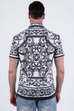 Vineyard Rhinestone Short Sleeve Shirt