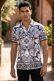 Vineyard Rhinestone Short Sleeve Shirt