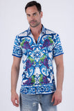 Vineyard Rhinestone Short Sleeve Shirt
