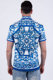 Vineyard Rhinestone Short Sleeve Shirt