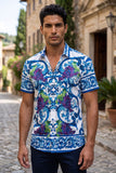 Vineyard Rhinestone Short Sleeve Shirt