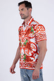 Vineyard Rhinestone Short Sleeve Shirt