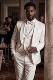 Damask Floral Suit