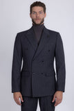 Manhattan Pinstripe Suit