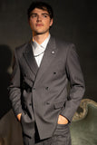 Manhattan Pinstripe Suit