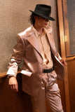 Alaric Satin Suit