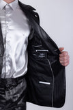 Alaric Satin Suit