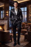 Alaric Satin Suit