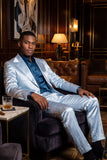 Alaric Satin Suit
