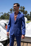 Snugglia Solid Notch Lapel Suit