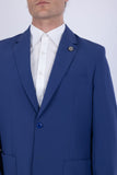 Snugglia Solid Notch Lapel Suit