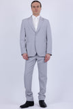 Snugglia Solid Notch Lapel Suit