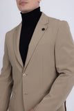 Snugglia Solid Notch Lapel Suit
