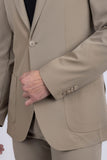 Snugglia Solid Notch Lapel Suit