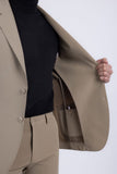 Snugglia Solid Notch Lapel Suit