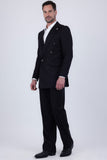 Mistcape Stable Peak Lapel Suit