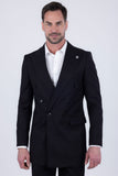 Mistcape Stable Peak Lapel Suit