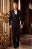 Mistcape Stable Peak Lapel Suit