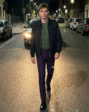AeroLite Nylon Zip JKT + Everyday Elegance + Gridlock Glam BLACK/ARMY/PURPLE