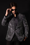 Dignified Mod Rhinestone Blazer