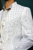 Dignified Mod Rhinestone Blazer