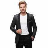 Apex Blazer + Regal Noir SET - BLACK