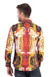 Baroque Era Rhinestone Long Sleeve Shirt