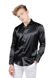 Lust For Life Satin Long Sleeve Shirt