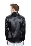 Lust For Life Satin Long Sleeve Shirt