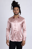 Lust For Life Satin Long Sleeve Shirt