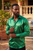 Lust For Life Satin Long Sleeve Shirt