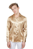 Lust For Life Satin Long Sleeve Shirt