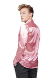 Lust For Life Satin Long Sleeve Shirt
