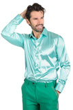 Lust For Life Satin Long Sleeve Shirt