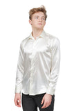 Lust For Life Satin Long Sleeve Shirt