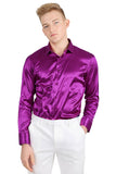 Lust For Life Satin Long Sleeve Shirt