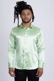 Lust For Life Satin Long Sleeve Shirt