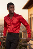 Lust For Life Satin Long Sleeve Shirt