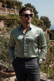 Lust For Life Satin Long Sleeve Shirt