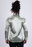 Lust For Life Satin Long Sleeve Shirt