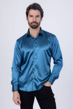 Lust For Life Satin Long Sleeve Shirt