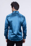 Lust For Life Satin Long Sleeve Shirt