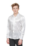 Lust For Life Satin Long Sleeve Shirt