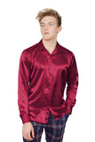 Lust For Life Satin Long Sleeve Shirt