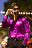 Lust For Life Satin Long Sleeve Shirt