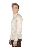 Greek Key Jacquard Long Sleeve Shirt