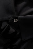 Tigers Wrath Rhinestn Btn LS Shirt BLACK/BLACK