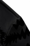 Tigers Wrath Rhinestn Btn LS Shirt BLACK/BLACK